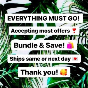 Accepting most reasonable offers 💕 if you have any questions feel free to ask